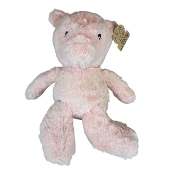 NWT Animal Adventure Cherry Blossom Pig Plush Pink Super Soft Stuffed Animal - Picture 3 of 8